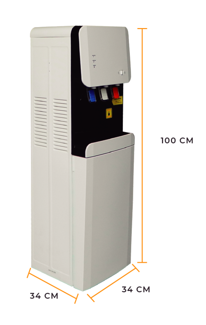 Miniatura: DESPACHADOR DE AGUA PURIFICADA FRIA, CALIENTE Y AMBIENTAL MOD. IPCD-7W-RO