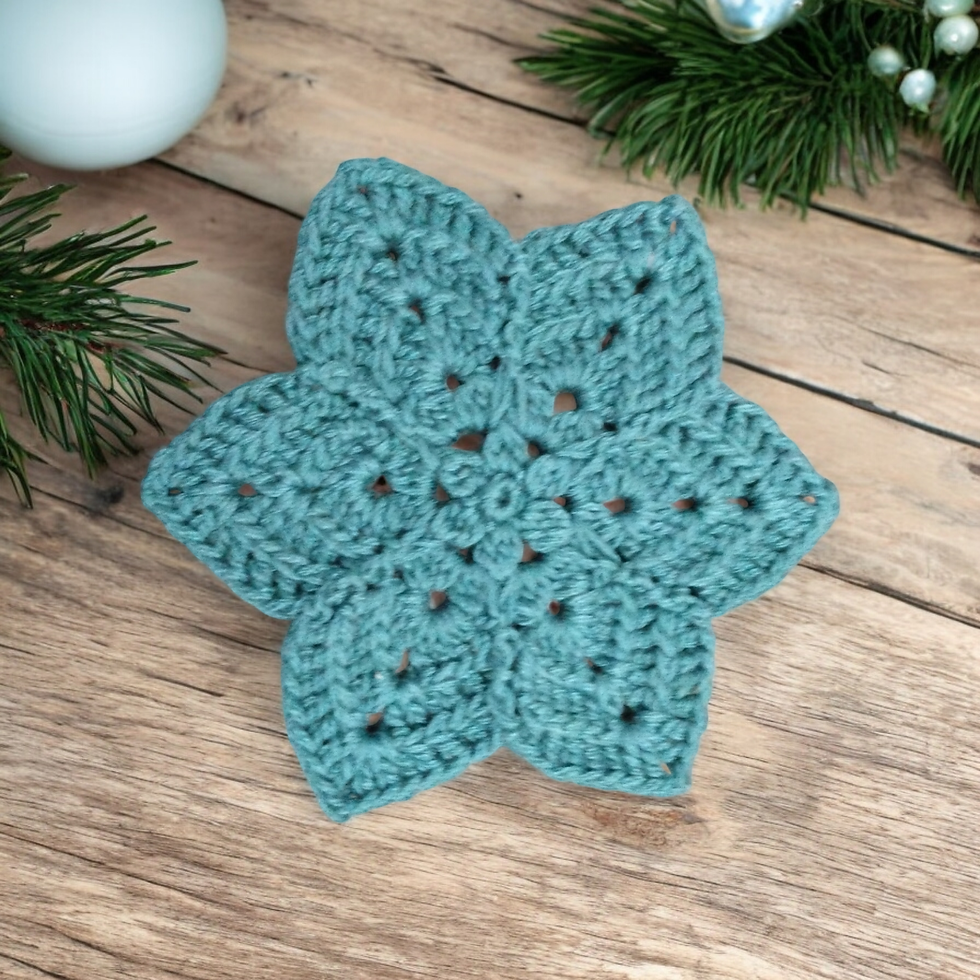 Thumbnail: Crochet Christmas/Winter Coasters
