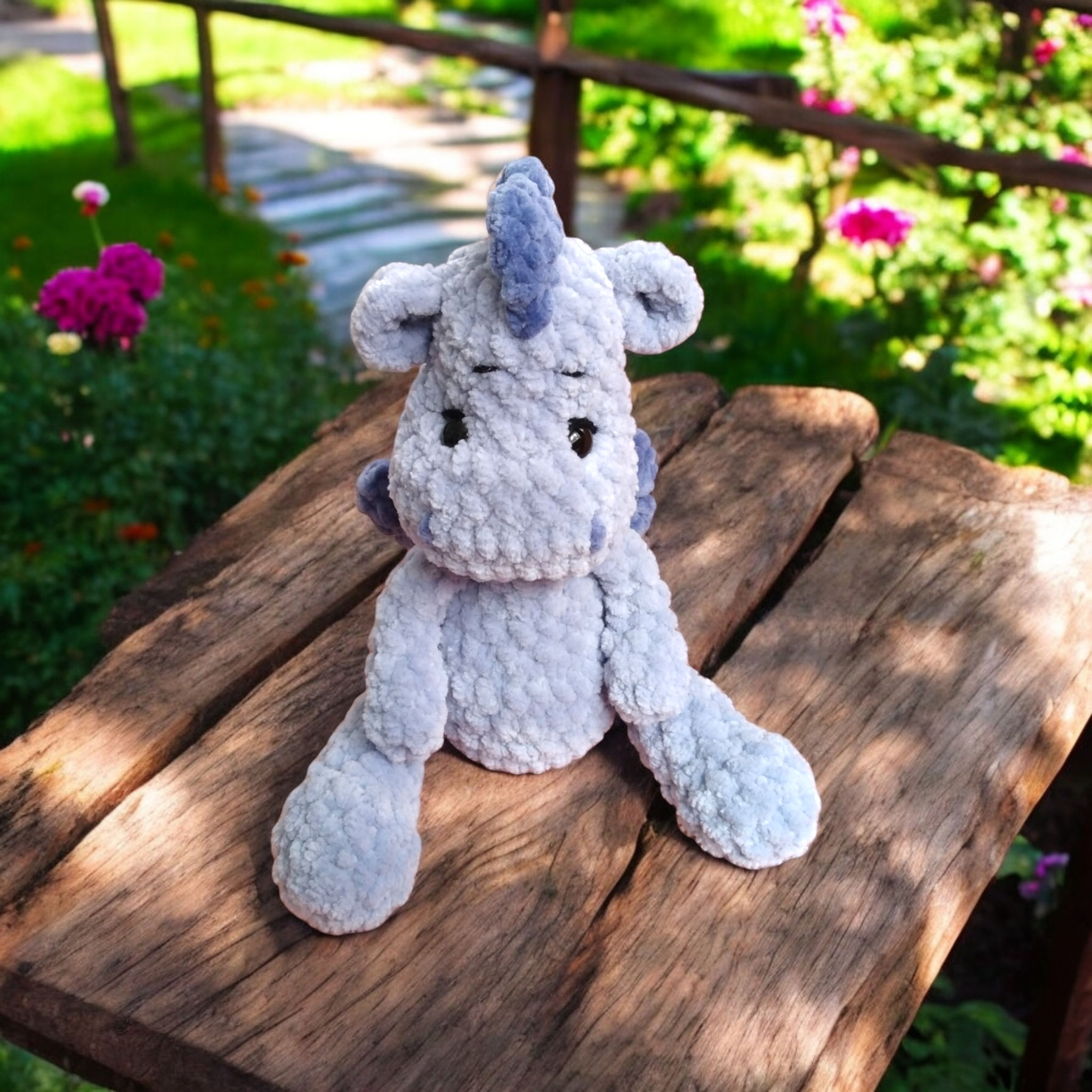 Crochet Amigurumi Baby Dragon