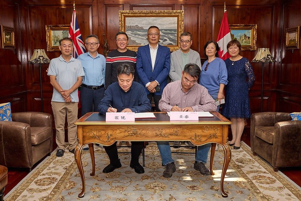Ican Arts and Jiangsu Chinese Painting Society Sign Strategic Partnership, Ushering in a New Era of Canada-China Cultural Exchange