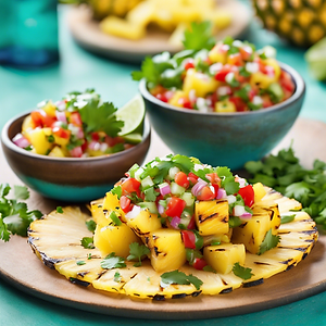 Grilled Pineapple Salsa