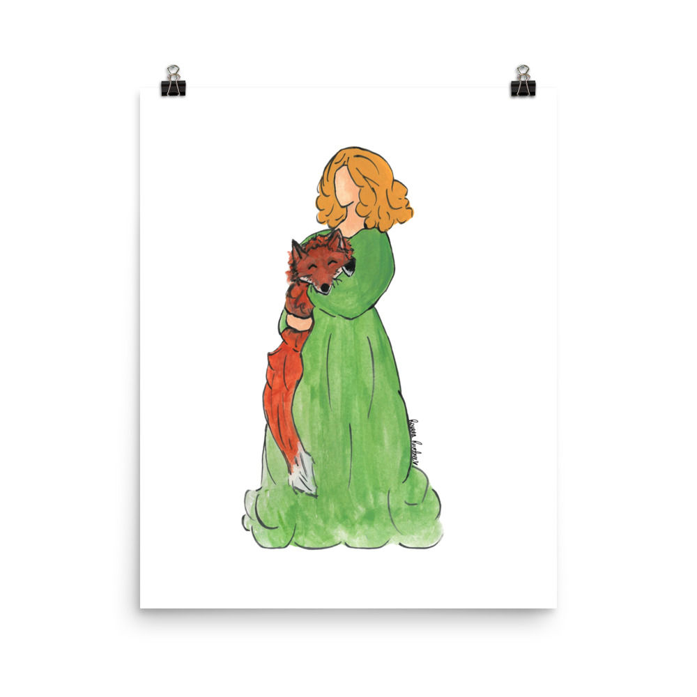 The Girl with the Red Fox