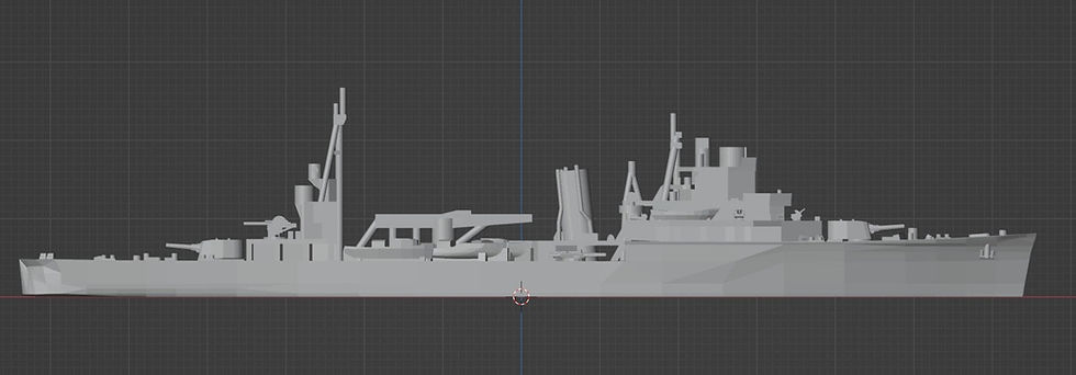 Thumbnail: 1:700 IJN Katori class Cruiser