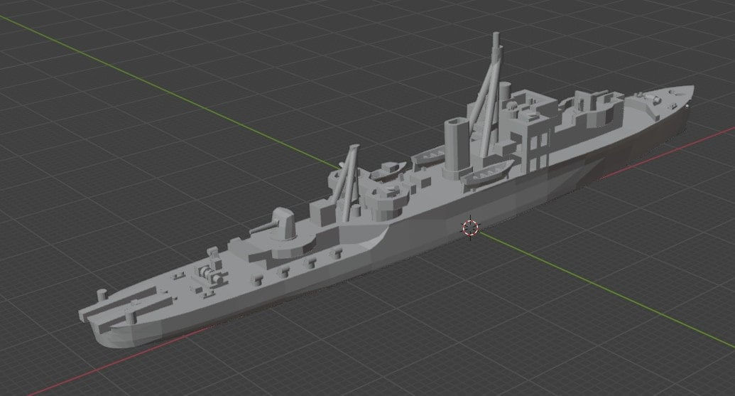 1:2400 Hr.Ms. Johan Maurits van Nassau - River Class Frigate