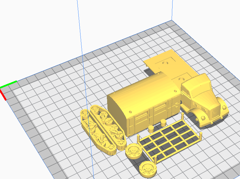 FDM 28mm/1:56th WW2 German Opel-Maultier Command Halftrack
