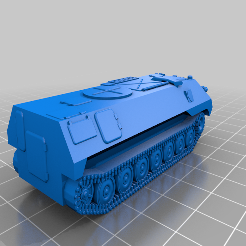 5x 6mm/1:300th Resin Russian MT-LBu