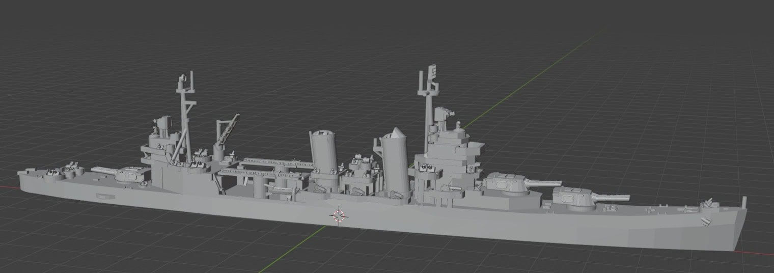 1:2400 New Orleans Class Heavy Cruisers (1944)