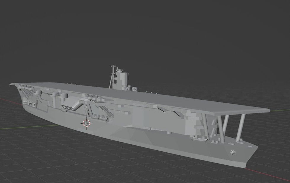 Thumbnail: 1:700 IJN Akagi Aircraft Carrier