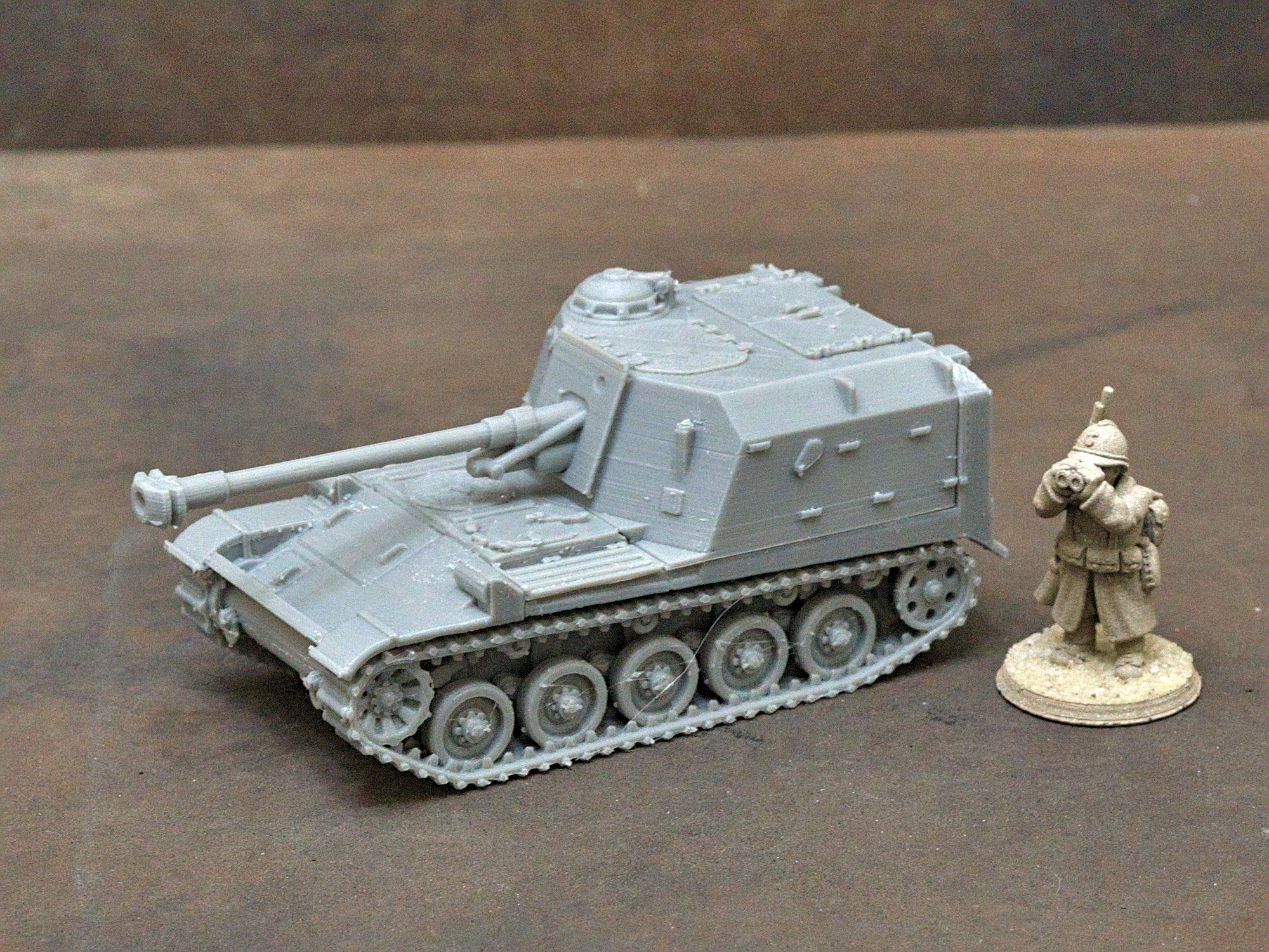 15mm/1:100th Resin French AMX Mk 61