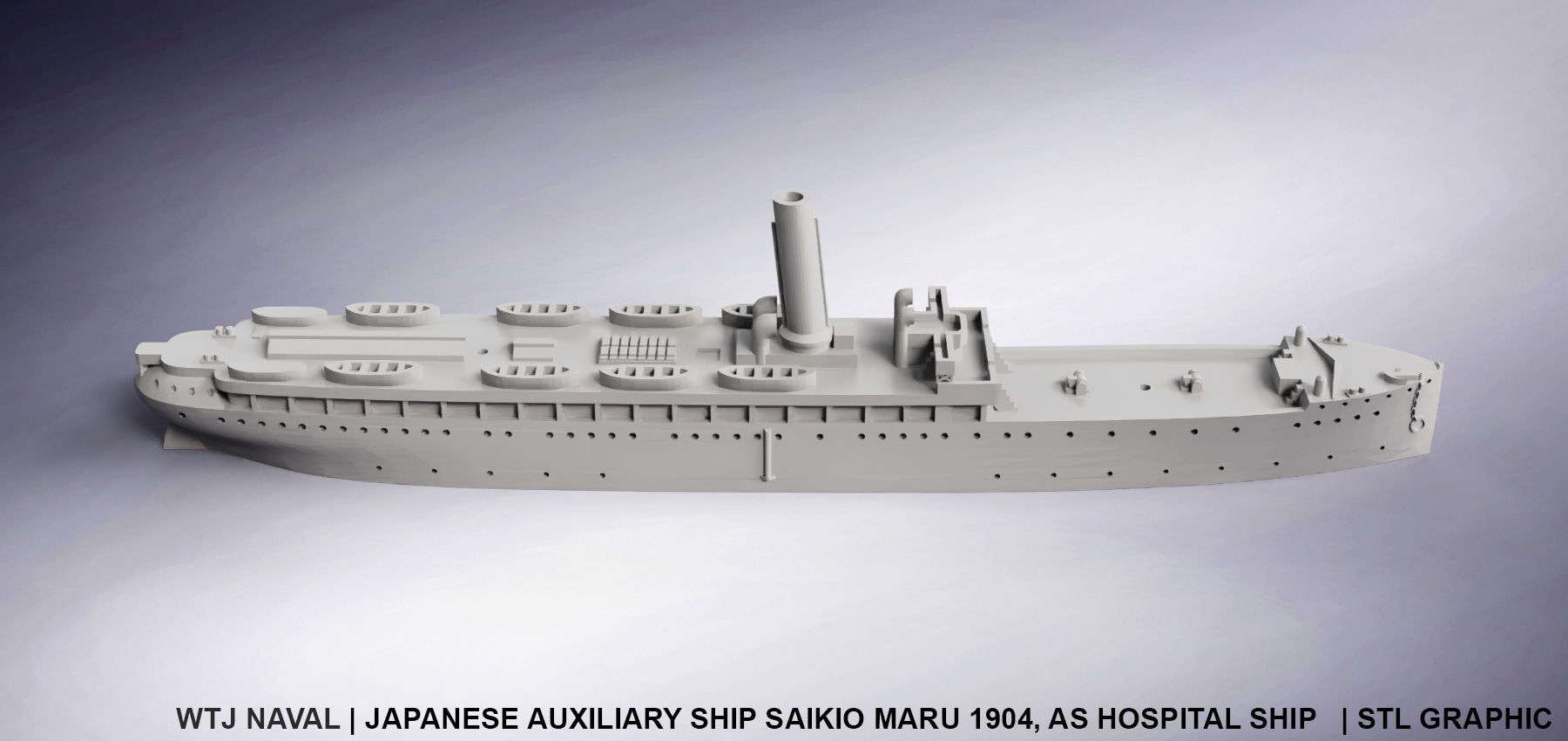 1:700 Saikio Maru 1904
