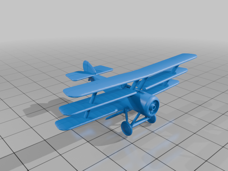 N Scale/1:144th Resin British Sopwith Triplane
