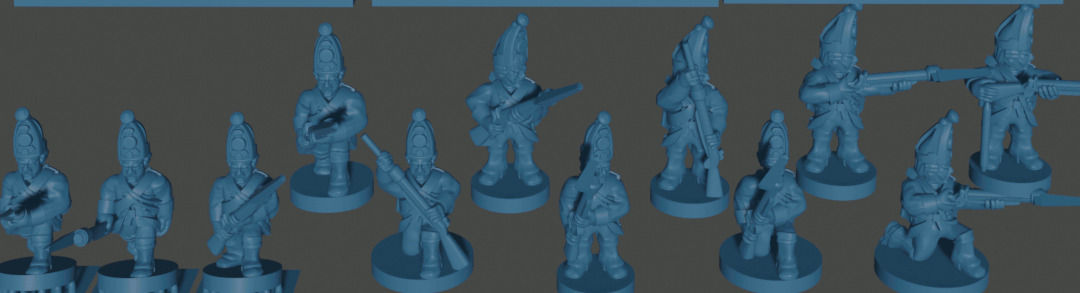 48x 15mm/1:100th SYW Prussian Skirmishers (Turner Miniatures)