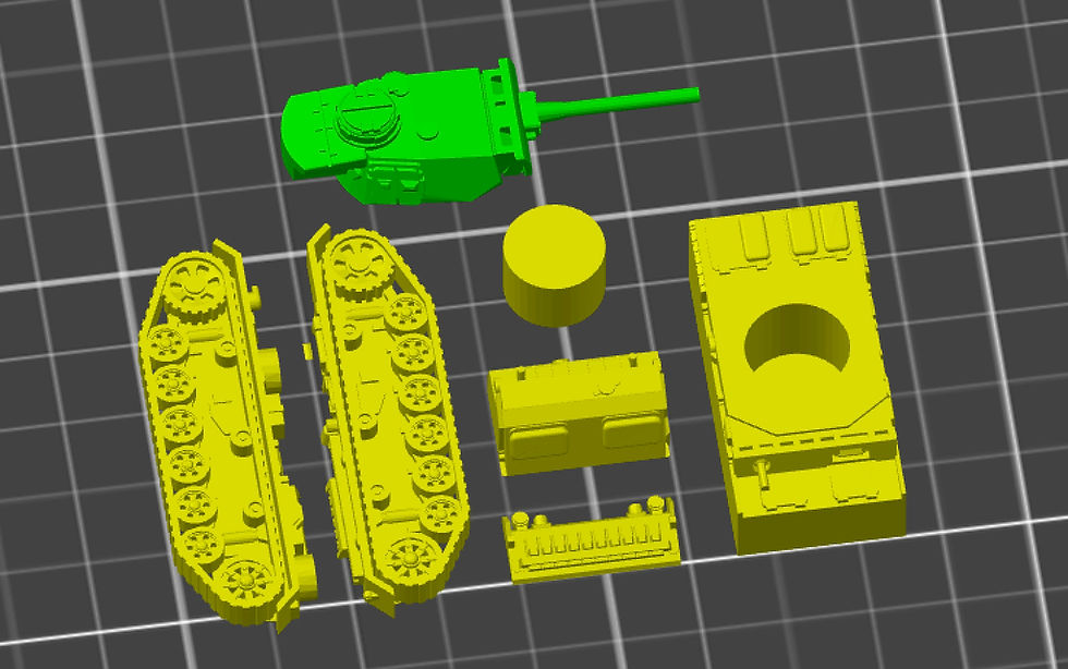 54mm/1:32nd FDM WW2 German Panzer 3 L