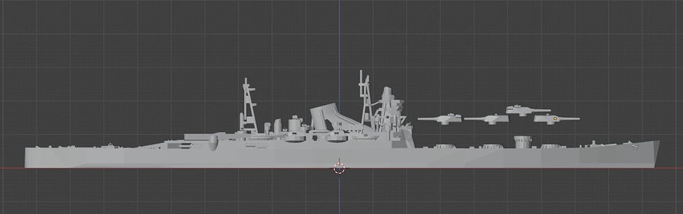 Thumbnail: 1:700 IJN Tone class Heavy cruiser