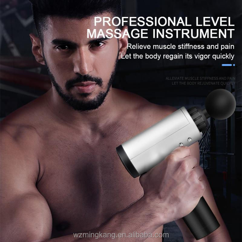 Thumbnail: FASCIAL MASSAGE GUN | 6 SPEEDS | QUIET, PERCUSSION, HANDHELD & CORDLESS DEVICE |