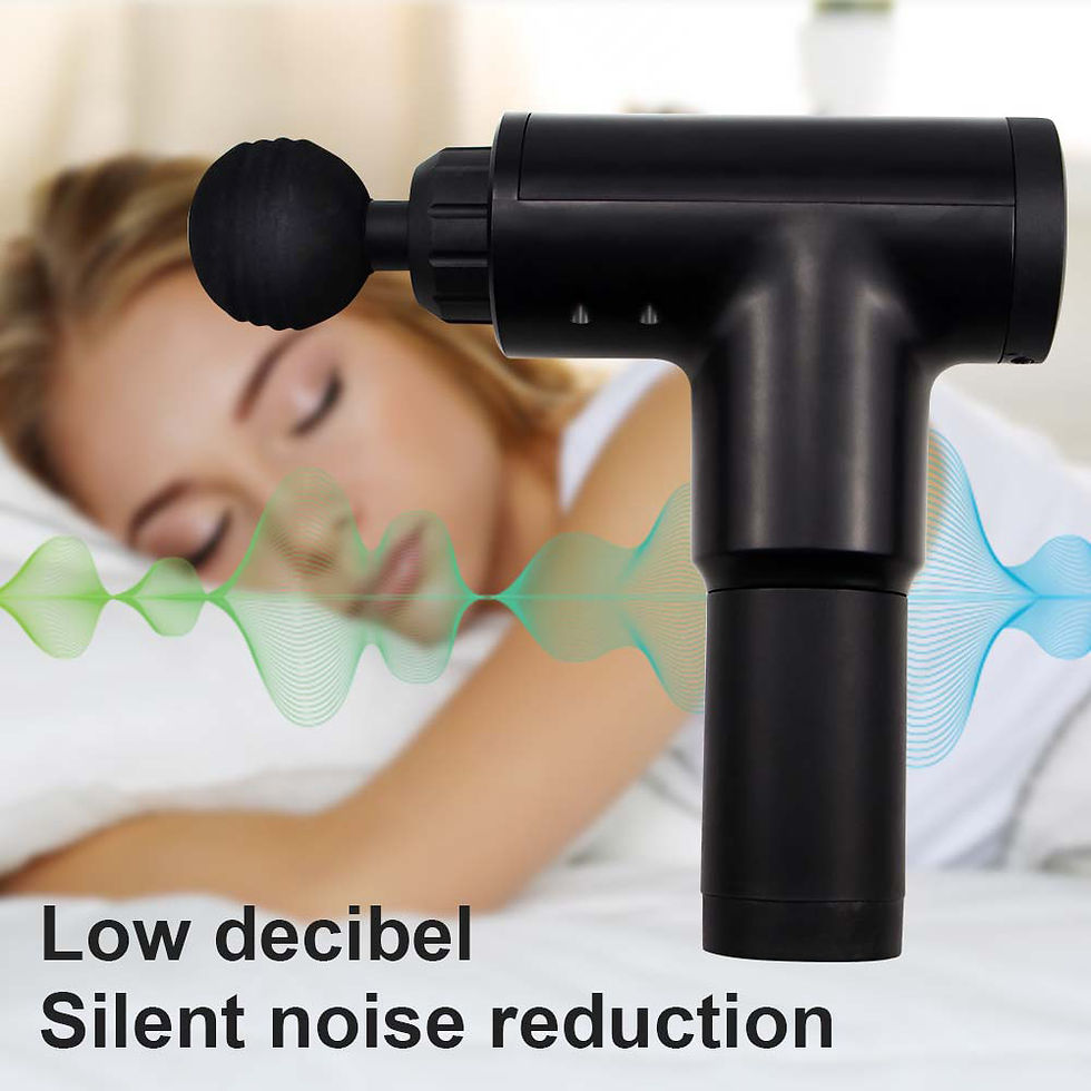 Thumbnail: FASCIAL MASSAGE GUN | 6 SPEEDS | QUIET, PERCUSSION, HANDHELD & CORDLESS DEVICE |