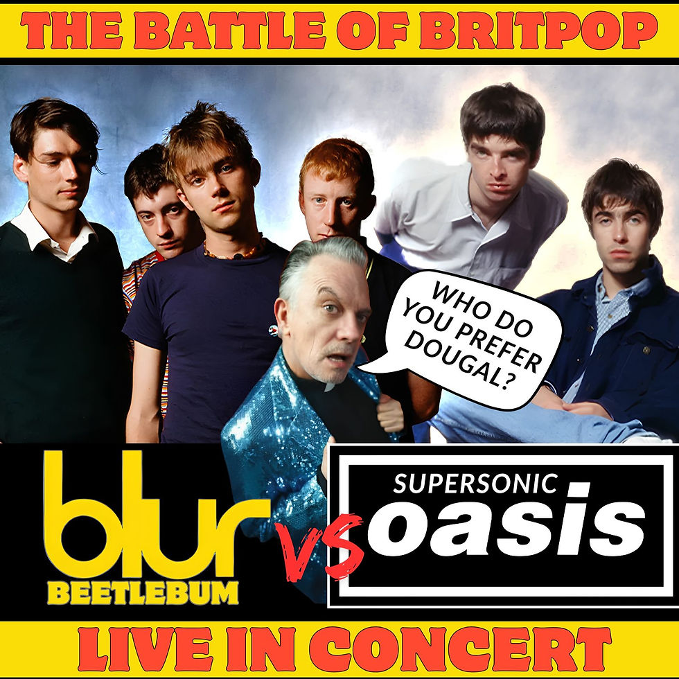 BLUR Vs OASIS w/ MC Joe Rooney (Fr. Damo )