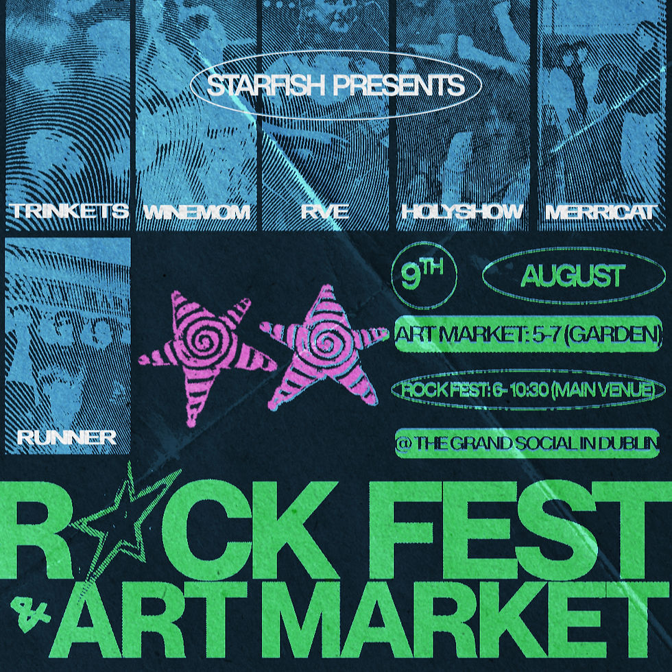 Starfish Magazine Presents: Green Curtains Fest - Rock Fest & Art Market