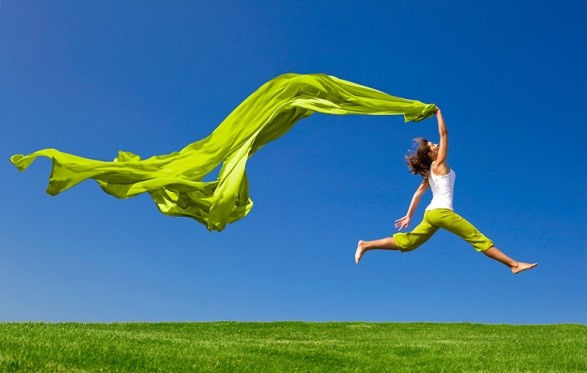 Woman Running In Field Physical Therapy Fairfield CT