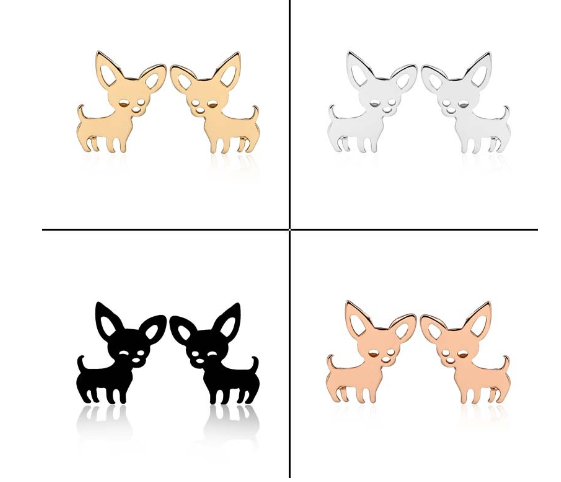 Miniatura: Animal Necklace and Earring Set with Copper Chain
