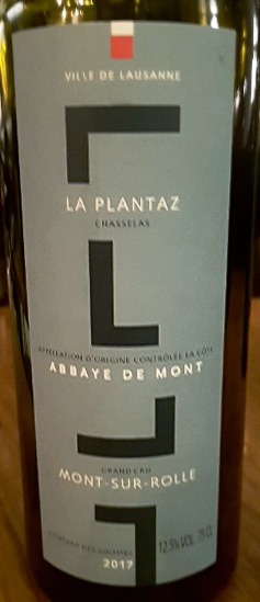 Chasselas
Abbaye de Mont - Ville de Lausanne
Mont-sur-Rolle