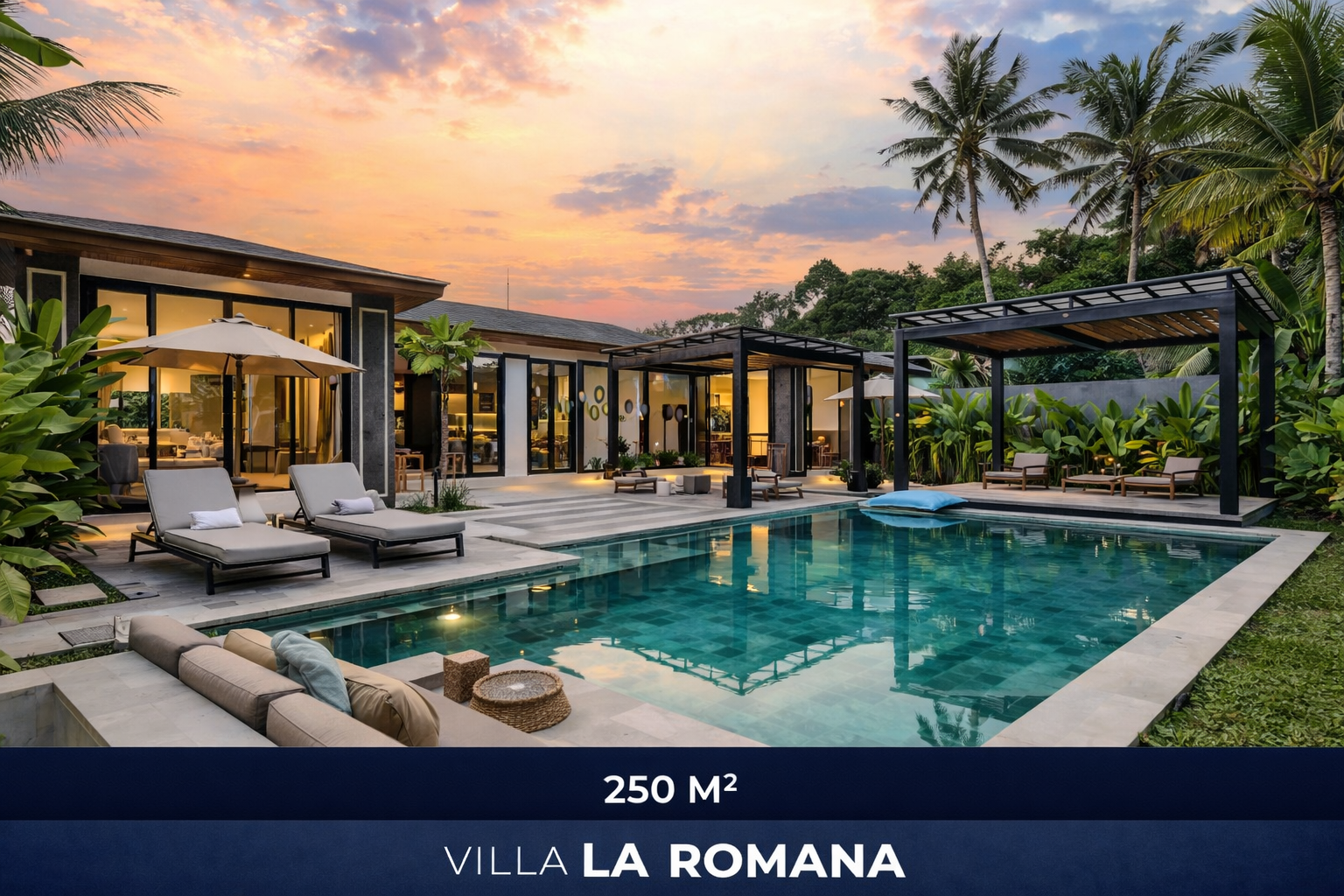 Villa sur Mesure 200 M2 à Las Terrenas - Project clé en main