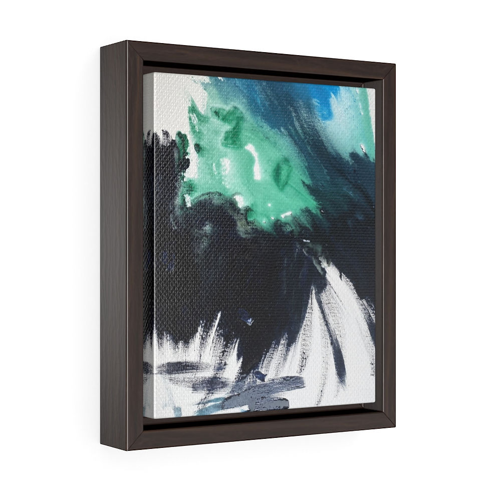 Thumbnail: "Reaching" Framed Premium Canvas