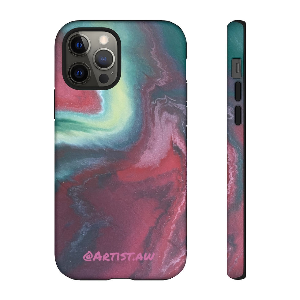 Thumbnail: Watermelon Sugar Marble Phone Case