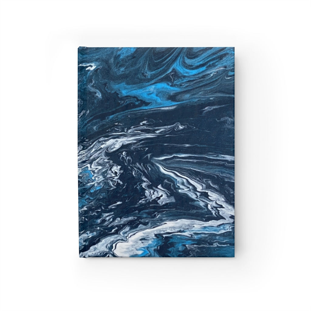 Ocean Waves Journal - Ruled Line