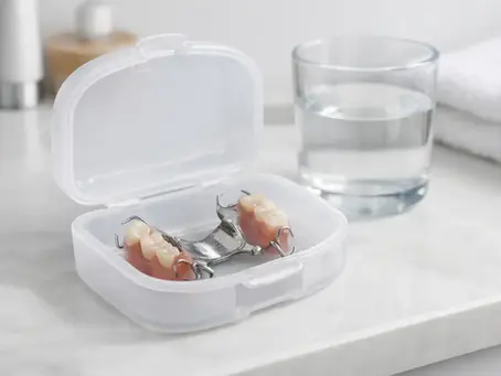 How to Store Metal Partial Dentures Overnight