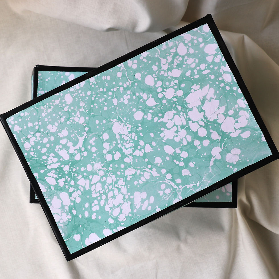 Thumbnail: Marbled Box with Lid