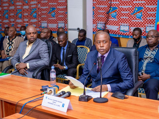 RDC: Manque des décaissement de fonds la CENI reporte l'élection des gouverneurs et vice-gouverneurs