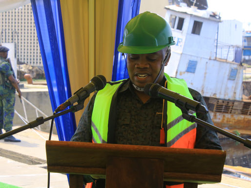 Copie de RDC: La Régie des Voies Fluviales a officiellement lancé la campagne de balisage sur le fleuve Congo dans son tronçon Kinshasa-Kisangani