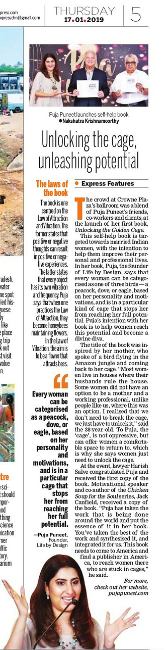 Unlocking the Golden Cage Indian Express