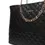 Miniatura: Borsa tote trapuntata nera Liu-Jo - Grande