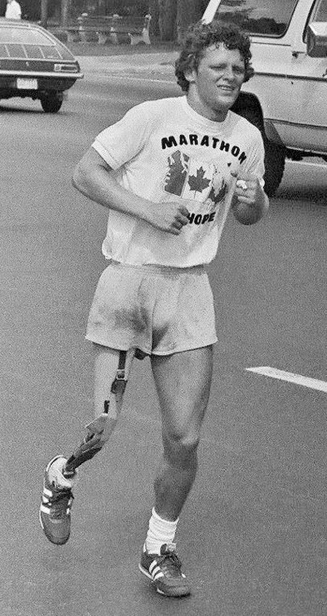 Terry Fox running