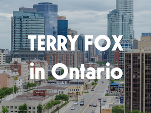 Terry Fox in Ontario