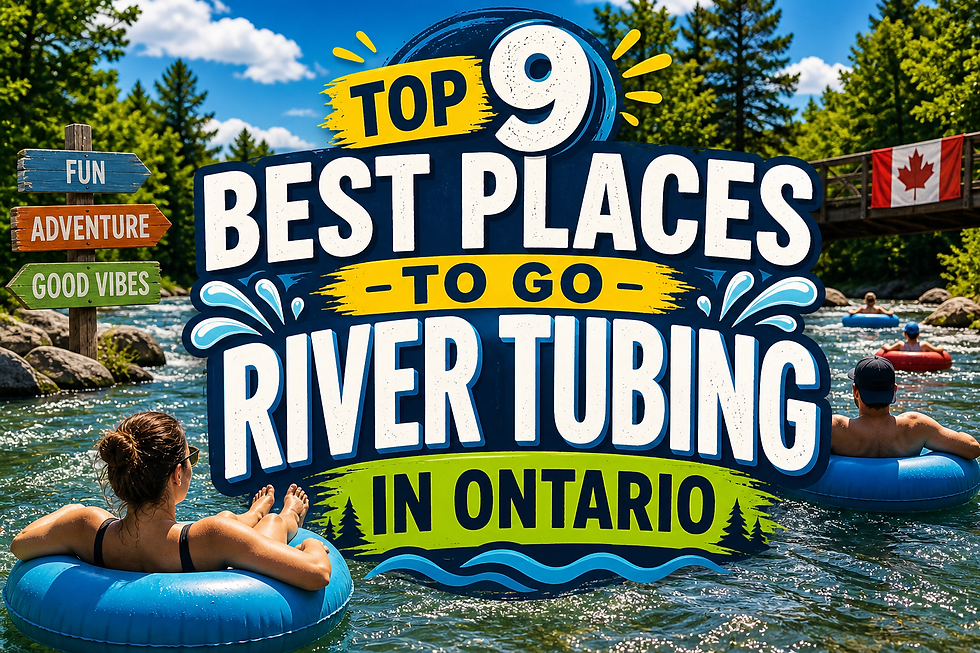 river tubing in Ontario