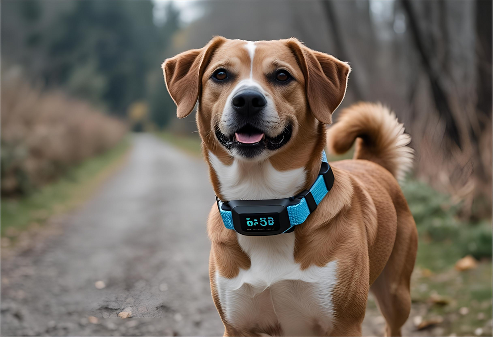 fitness tracking dog collars