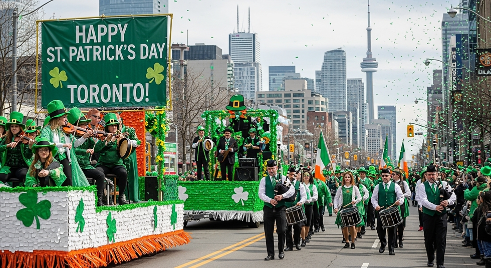 St Patty's parade Toronto 2026