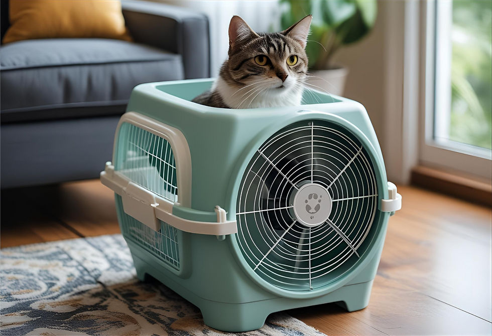 cat carriers with fan