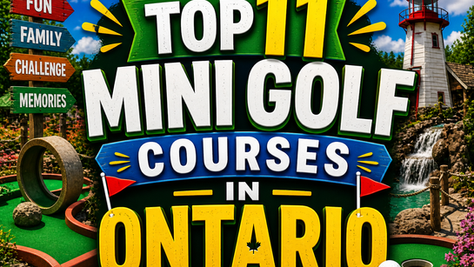 best mini golf courses in Ontario