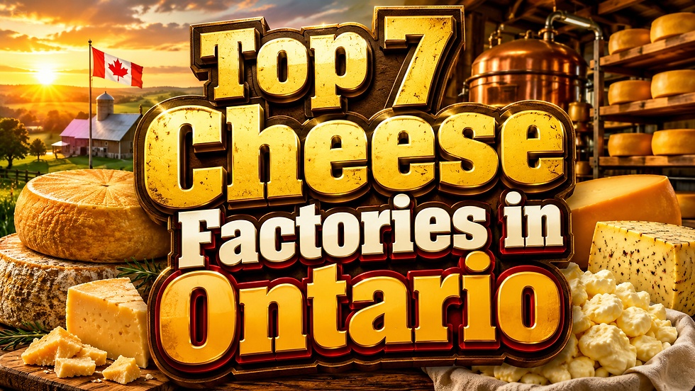 best cheese factories in Ontario