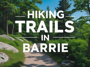 hiking trails in Barrie