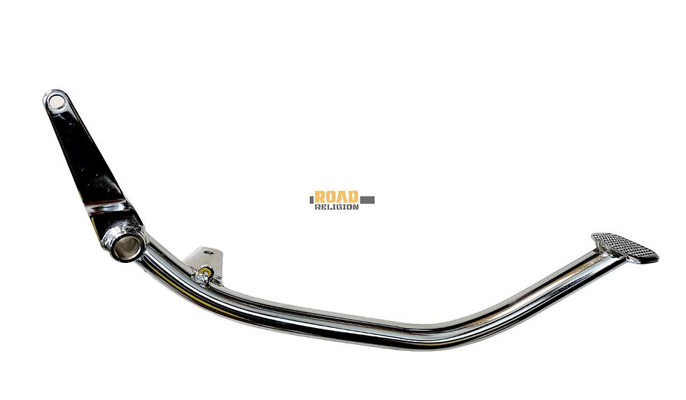 Road Religion Heavy Duty Chrome Brake Pedal for BS-3 Single Disk Classic 350/500