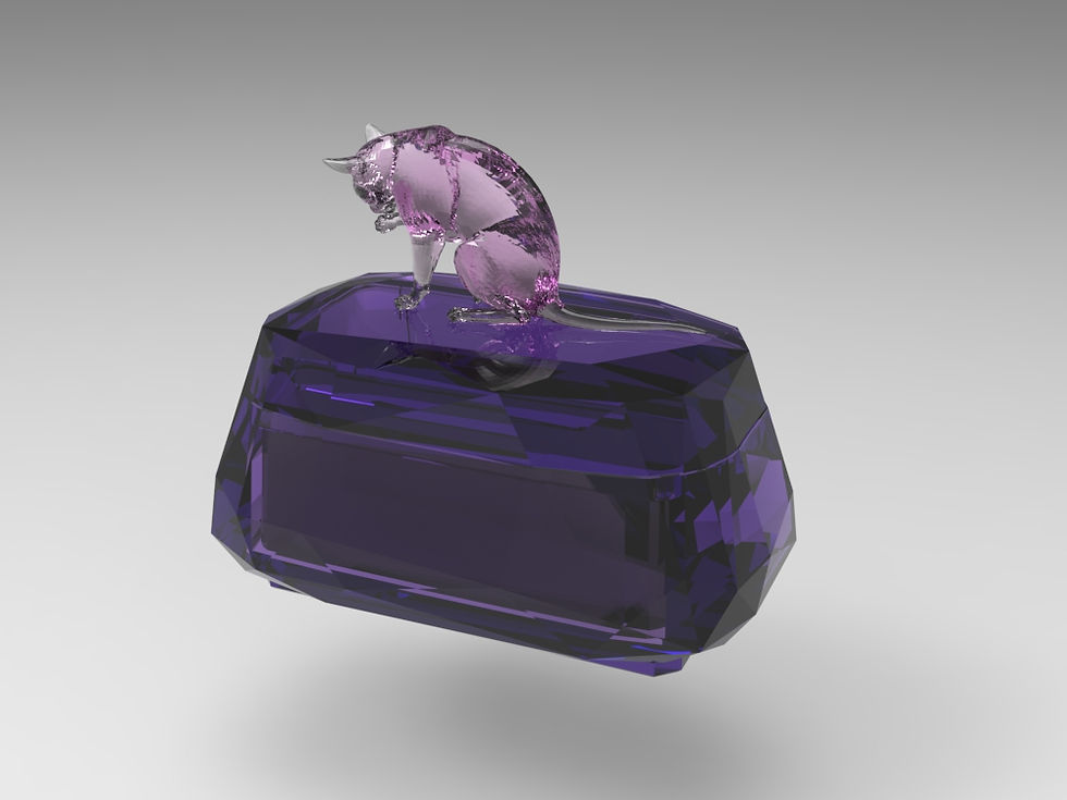 Thumbnail: Cat 04 Box-Shaped Urn (Siamese 暹羅貓)