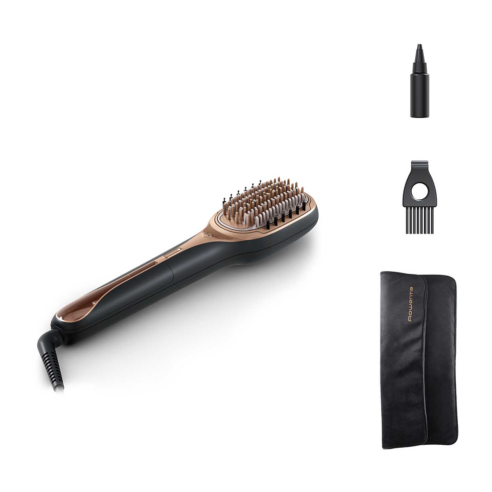 Rowenta Hair Therapist CF9940 spazzola a vapore in uso