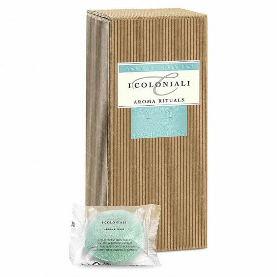 Miniatura: I Coloniali Dischetti Effervescenti Ginseng e Bamboo 250GR vista laterale