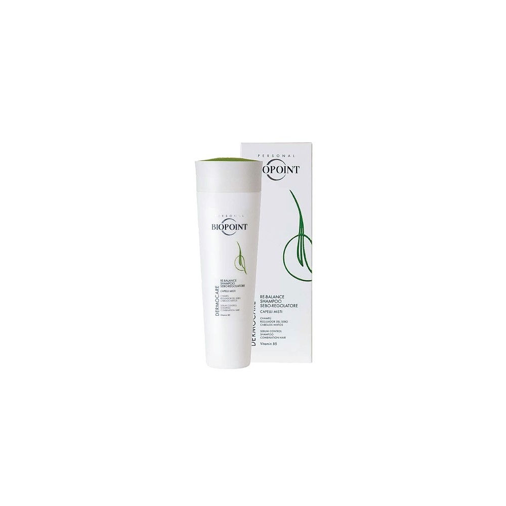 Biopoint Dermocare Re-Balance Shampoo Sebo-Regolatore 200ml - Packaging principale
