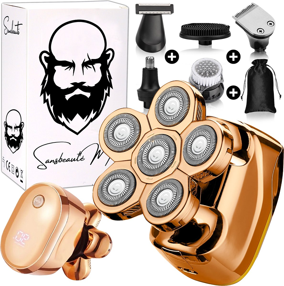 Rasoio Elettrico SansBeauté 6 in 1 Skullshaver